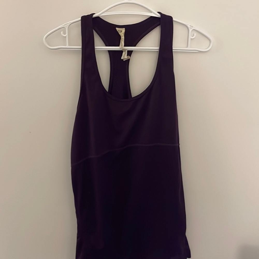Purple fabletics athletic top. Good condition